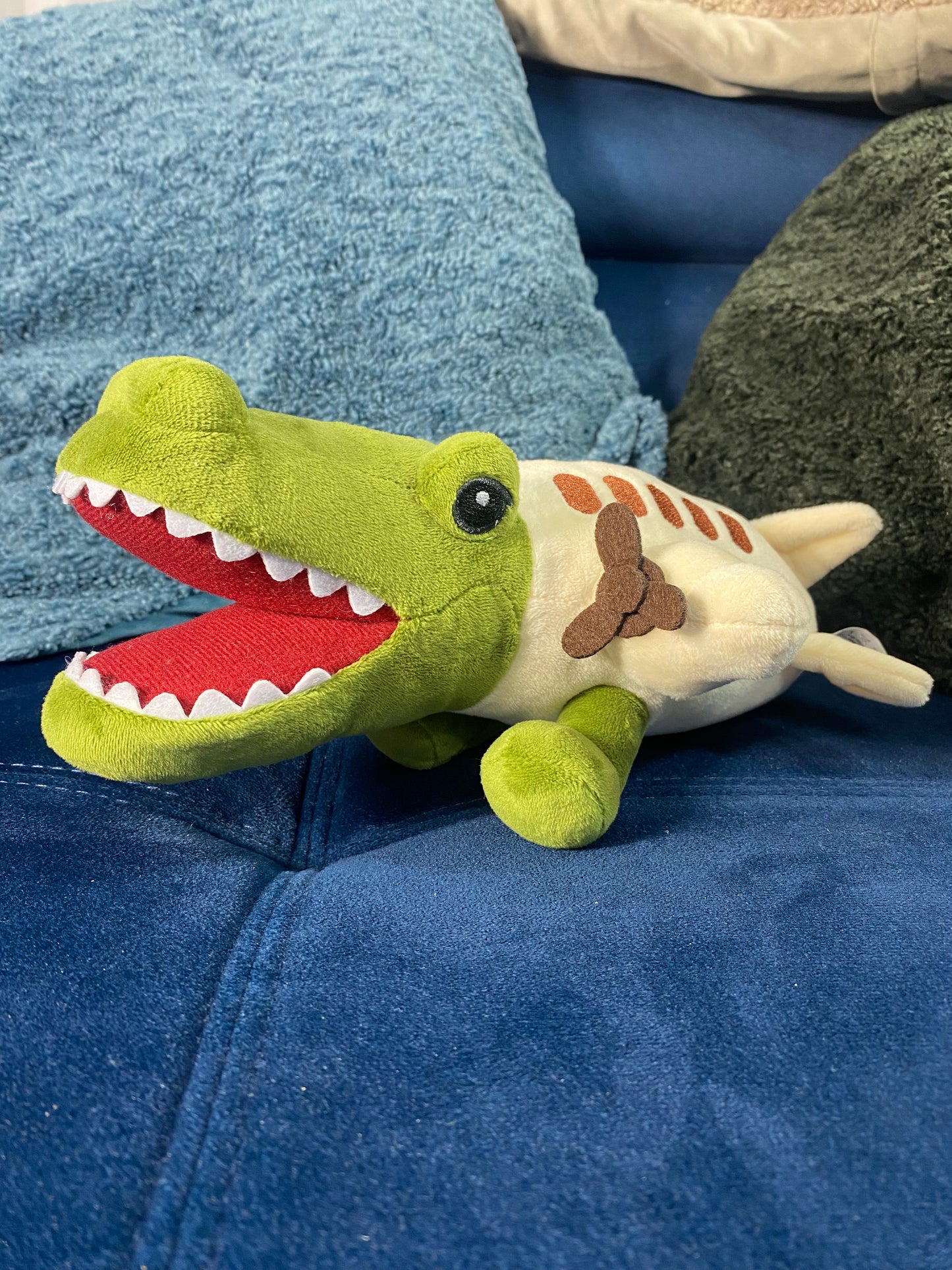 Crocodilo bombardino brainrot plushie toy
