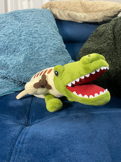 Crocodilo bombardino brainrot plushie toy